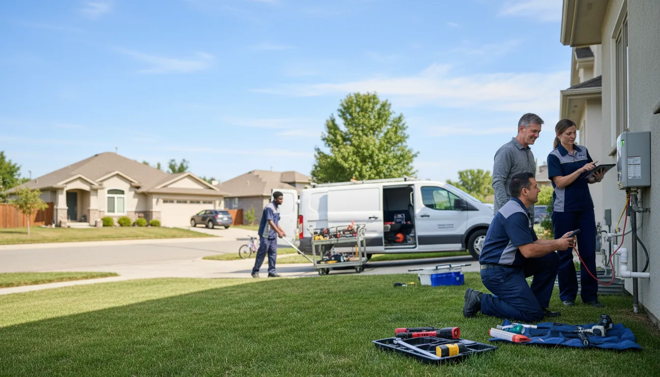 Tankless water heater service in Media, PA